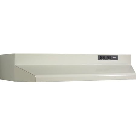 Broan-Nutone 21-in. Under Cabinet Ducted Range Hood with 2-Speed Rocker and 75W Light - 160 CFM 402108
